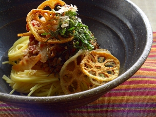 和風ミートソース。