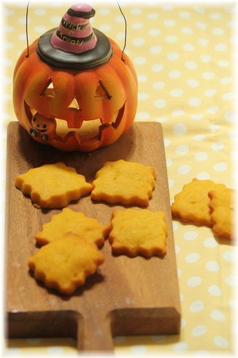 かぼちゃのショートブレッド。