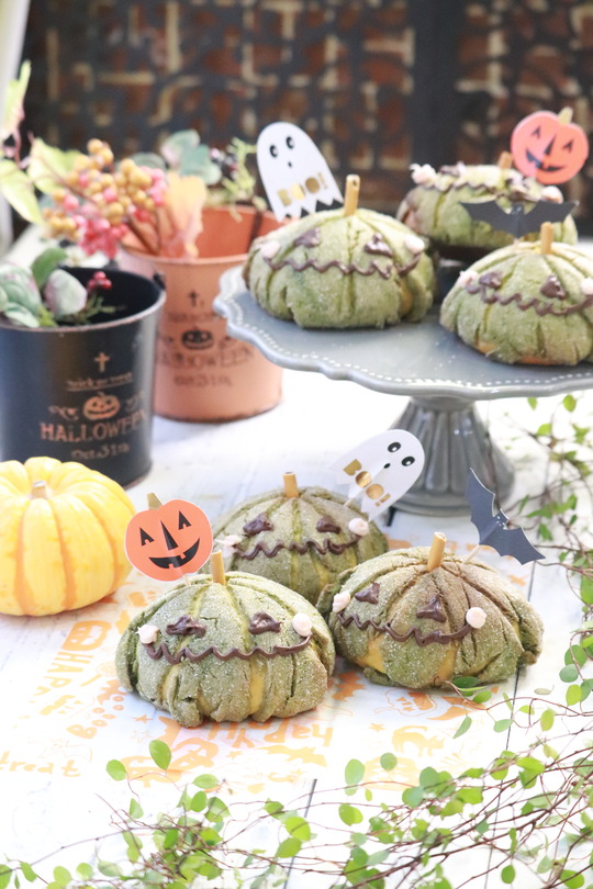 【レシピ】かぼちゃみたいなメロンパン。と　夜中のラブソング。