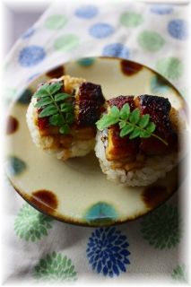 うなぎの焼きおにぎり。