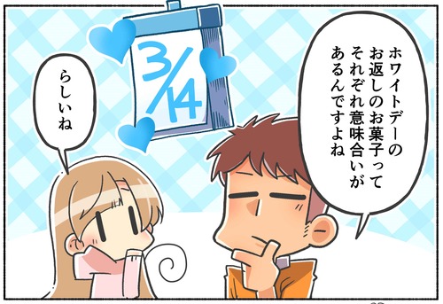情緒不安定なＡセクくんのホワイトデーのお返し【日常】