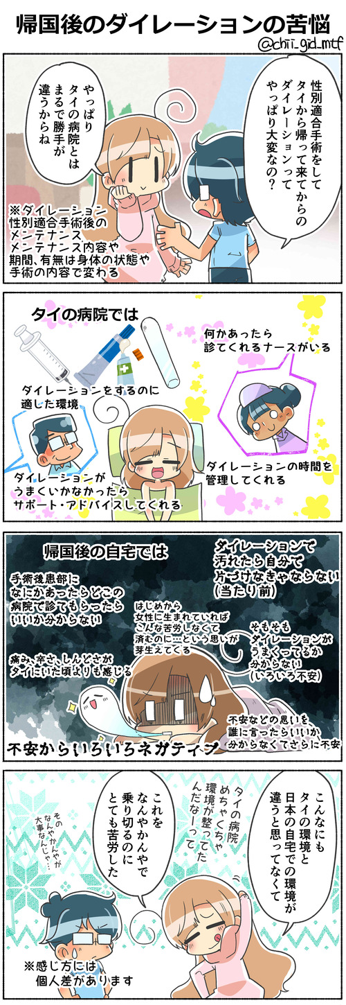 帰国後のダイレーションの苦悩