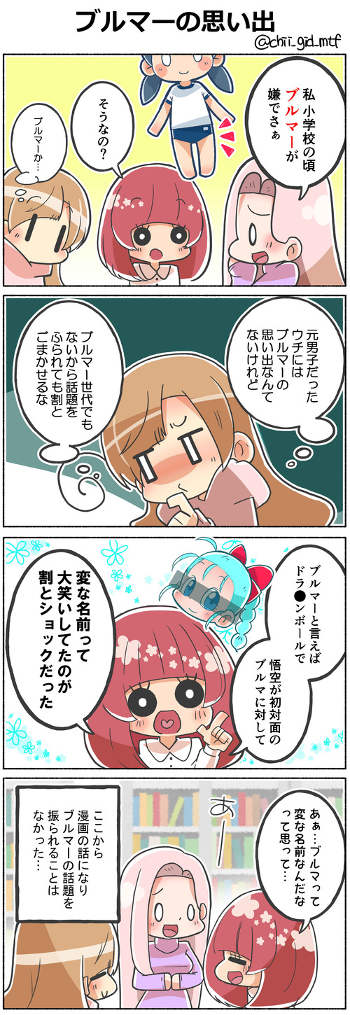 ブルマーの思い出