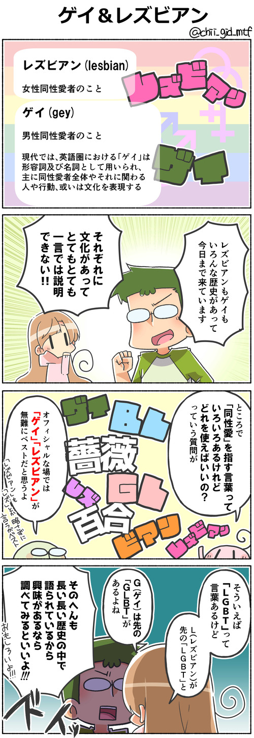 ゲイ&レズビアン