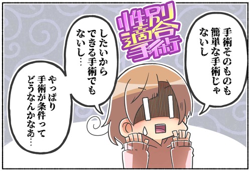 【議論】戸籍の性別変更の性別適合手術という条件【性別移行】