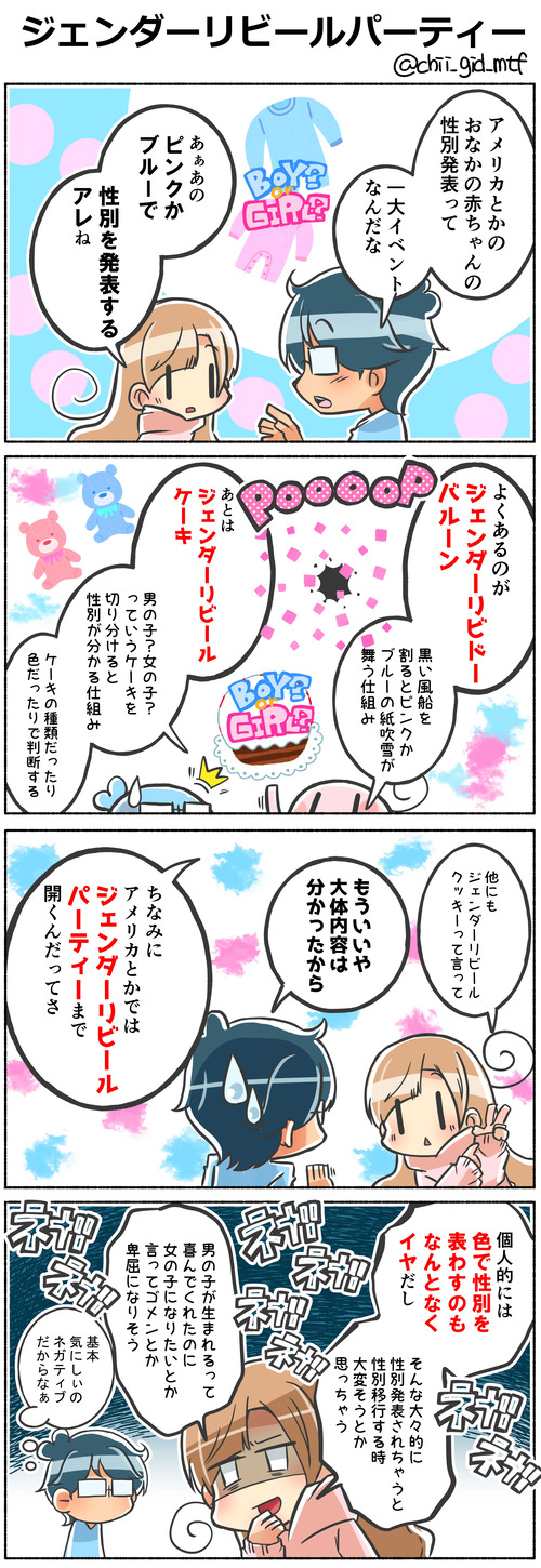 ジェンダーリビールパーティー