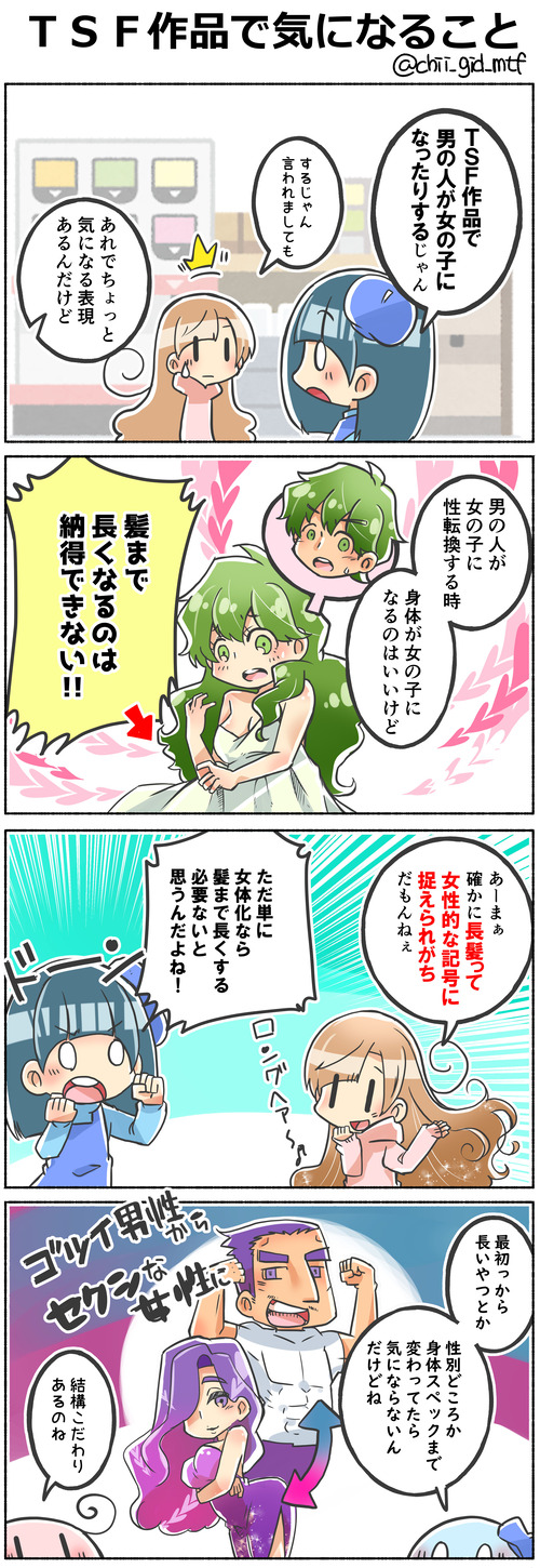 ＴＳＦ作品で気になること