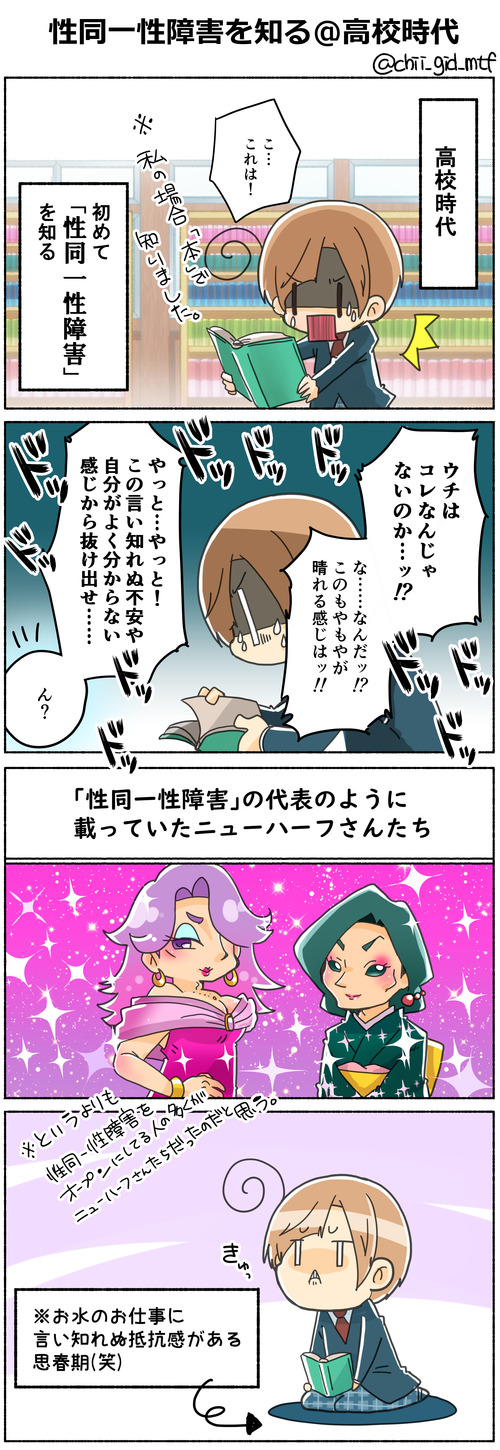 性同一性障害を知る@高校時代