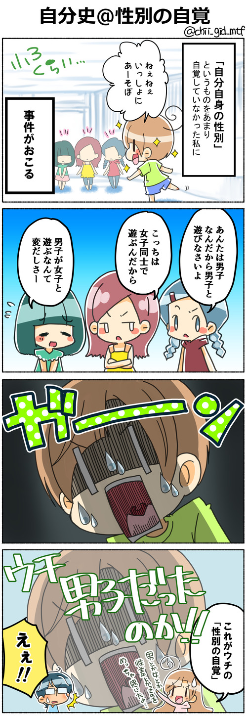 自分史＠性別の自覚