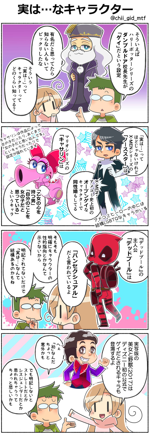 実はなキャラクター