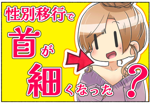 ホルモン治療による女性化で元男子の首が細くなった話