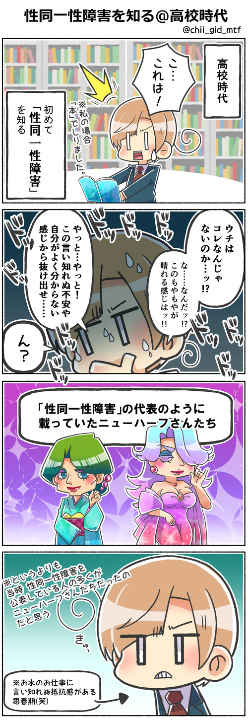 性同一性障害を知る＠高校時代