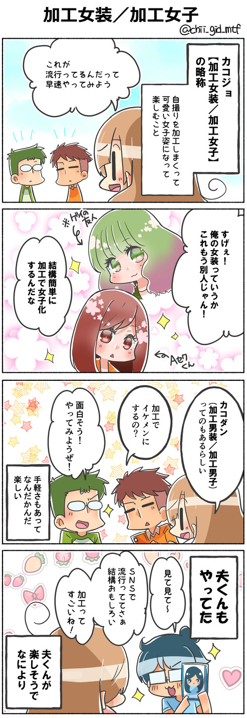 加工女装／加工女子