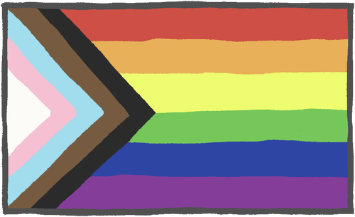 プログレスプライドフラッグ