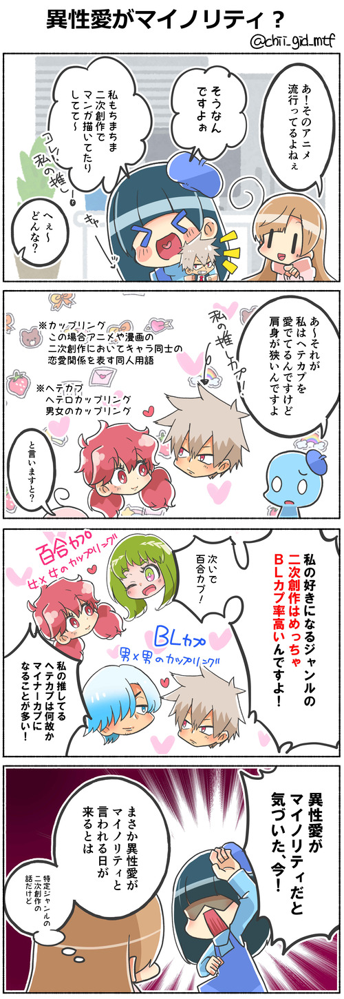 異性愛がマイノリティ？