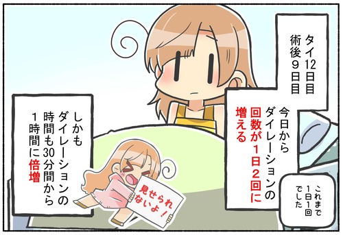 【性別適合手術】増えるダイレーションの回数と時間【元男子】