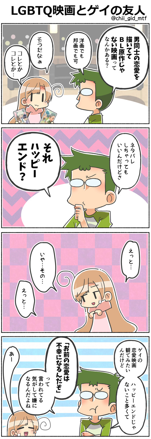 LGBTQ映画とゲイの友人