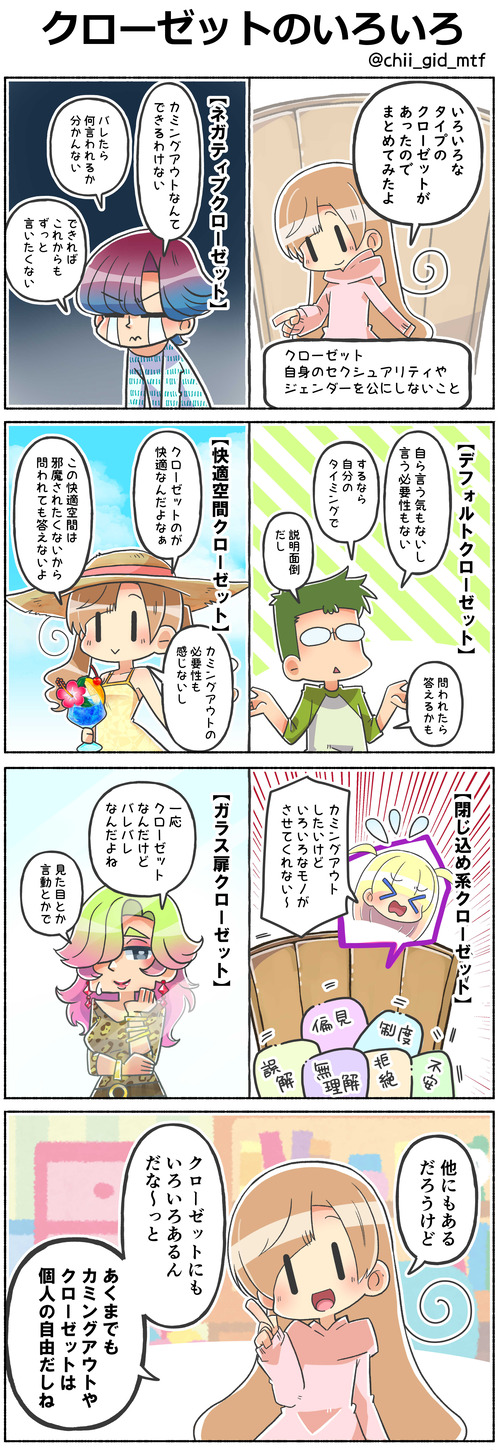 クローゼットのいろいろ