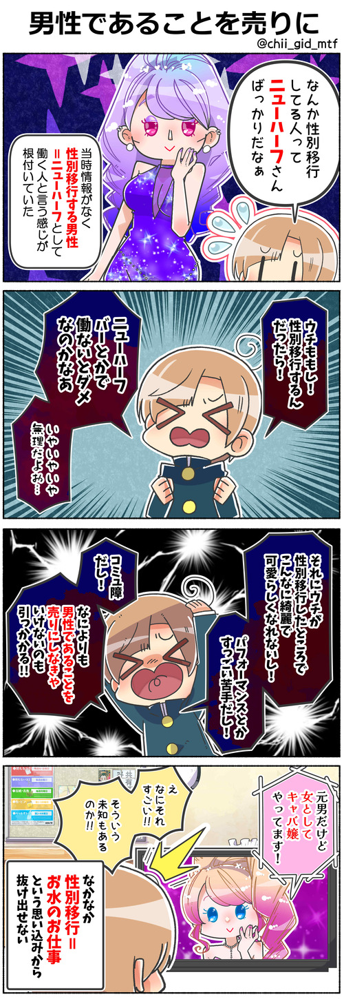 男性であることを売りに01