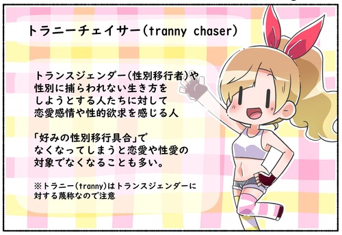 好きになるのはトランスジェンダー？トラニーチェイサー【LGBTQ】