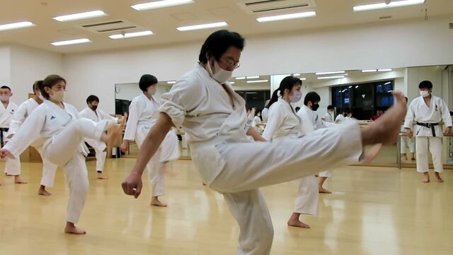 3月8日 月 雨のち曇りのち雨 よみうりカルチャー川口 伝統空手道