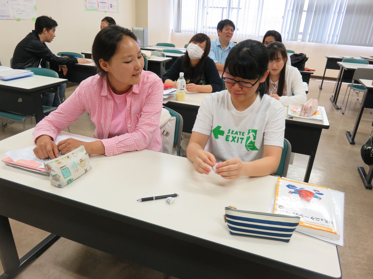 読売理工医療福祉専門学校介護福祉学科ニュース 介護福祉学科2年生の授業を紹介します②