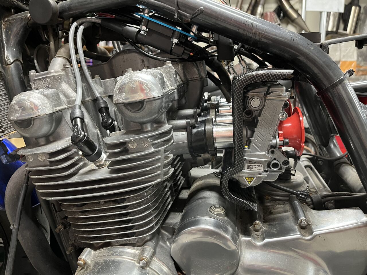 実働 zrx400 エンジン KAWASAKI ゼファー400 ZRX2 バリオス