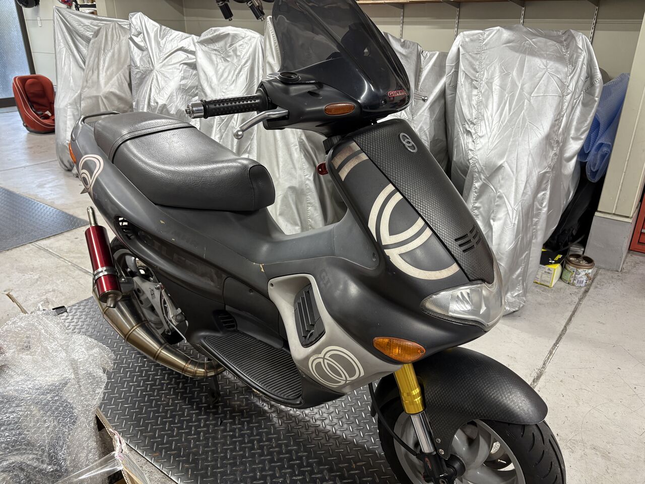 ジレラ ランナーFXR180 駆動トラブル発生💦 フルカスタム化の代償です