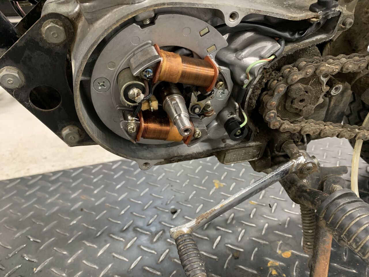 不動、鍵無しのノーティーダックスのプチレストア! : カスタムバイク