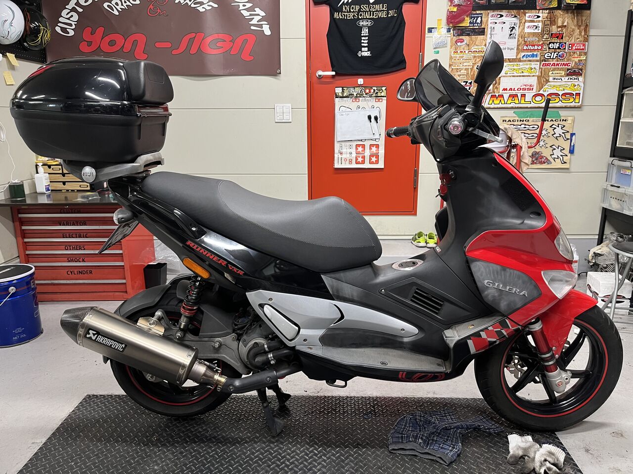 ジレラ ランナー VXR200 RST 色々メンテンナンス＆マロッシF32S