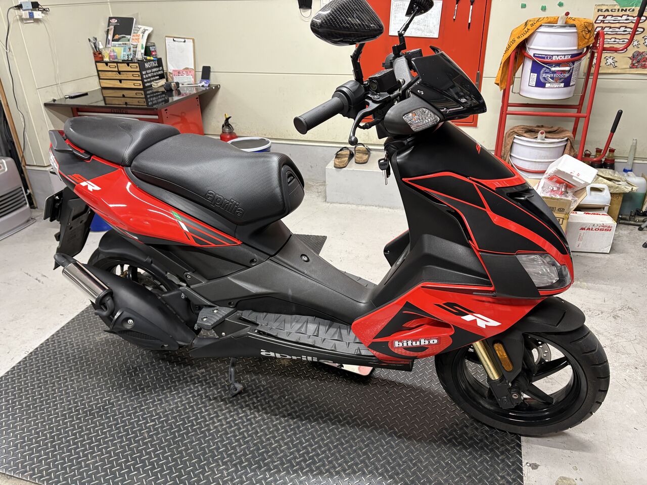 今度はアプリリア SR50 2st50ccのボアアップ！＆駆動系チューン 