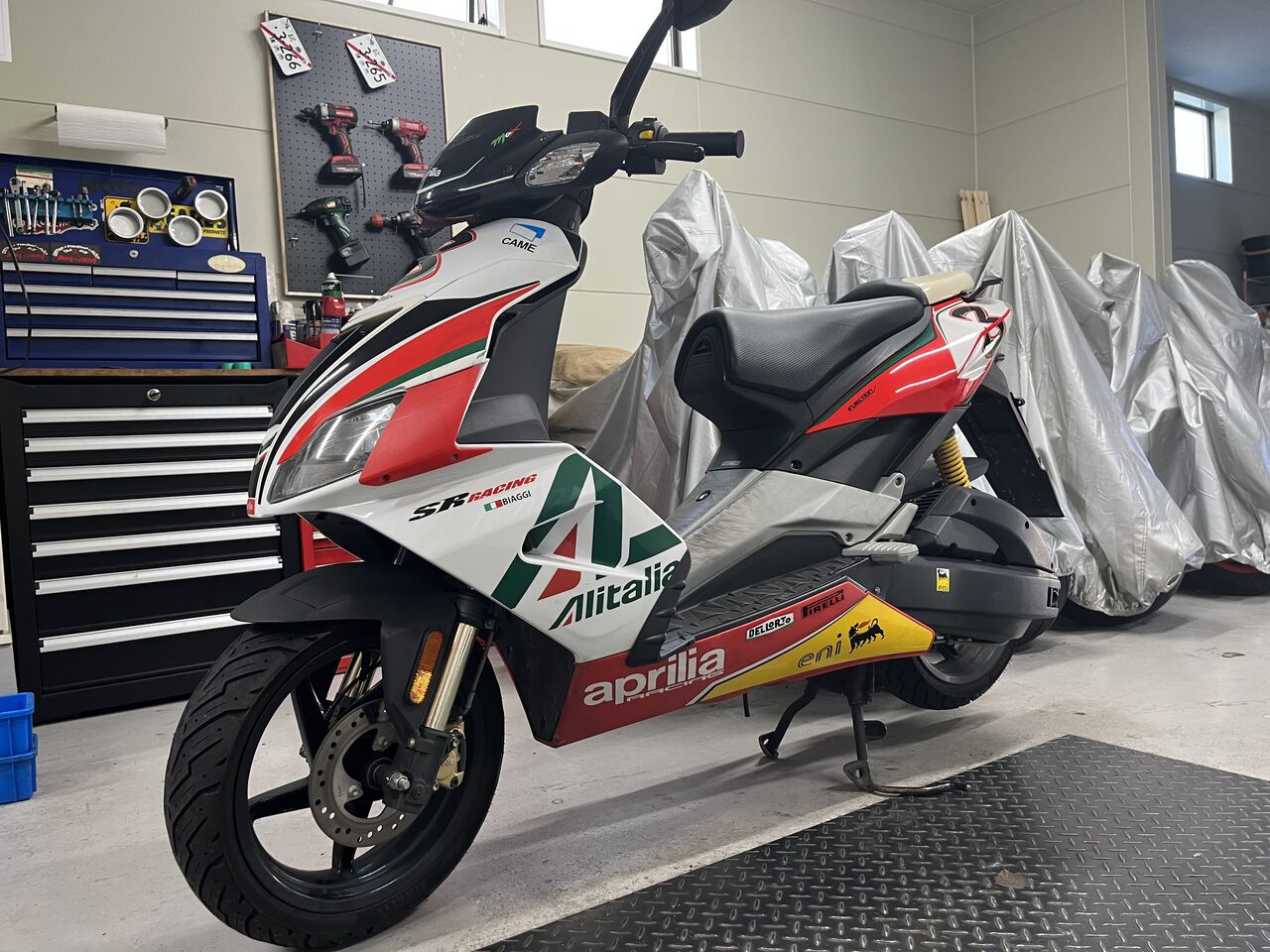 アプリリア SR50R インジェクションモデル ボアアップ＆チューニングを 