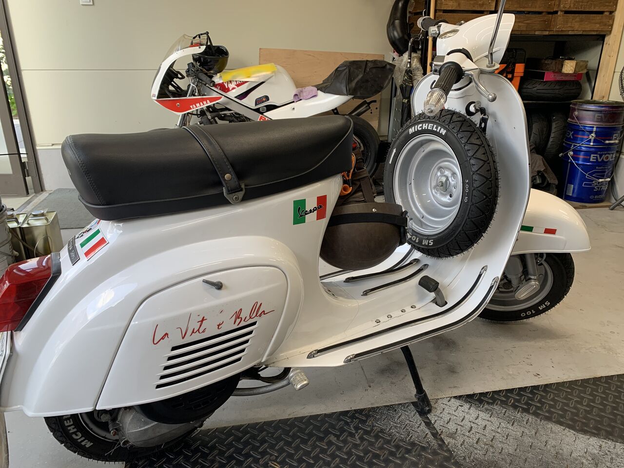 ベスパ 50s ボアアップ 75cc化 強化クラッチ（4枚）交換です