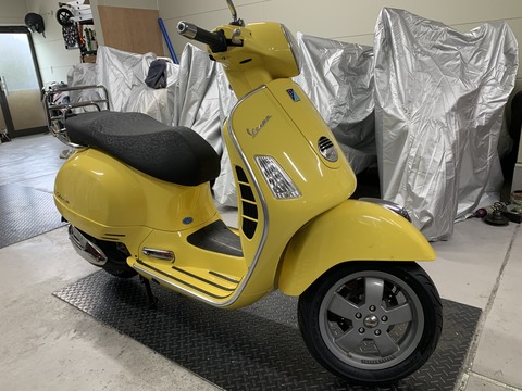 ベスパ GTS250IE メンテナンス＆スピードメーター（ギア修理