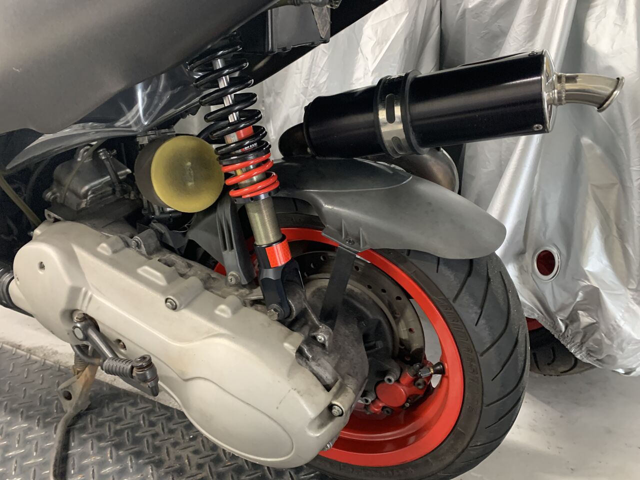 PWK28激速ジレラランナーFXR180 2スト要整備 SR150 FXR180ジャンク