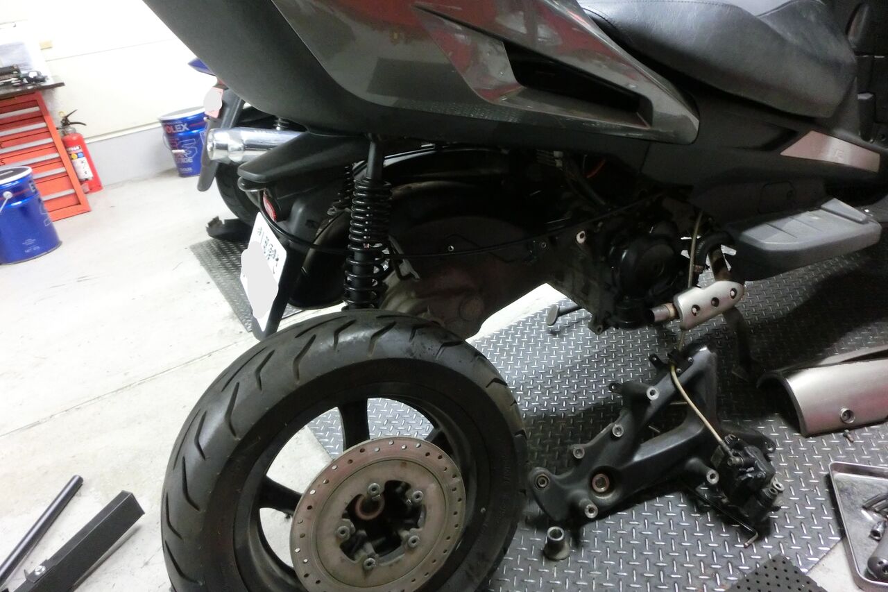 アディバ　AD200　SYMエンジン　実働　要メンテ　屋根ルーフ装備