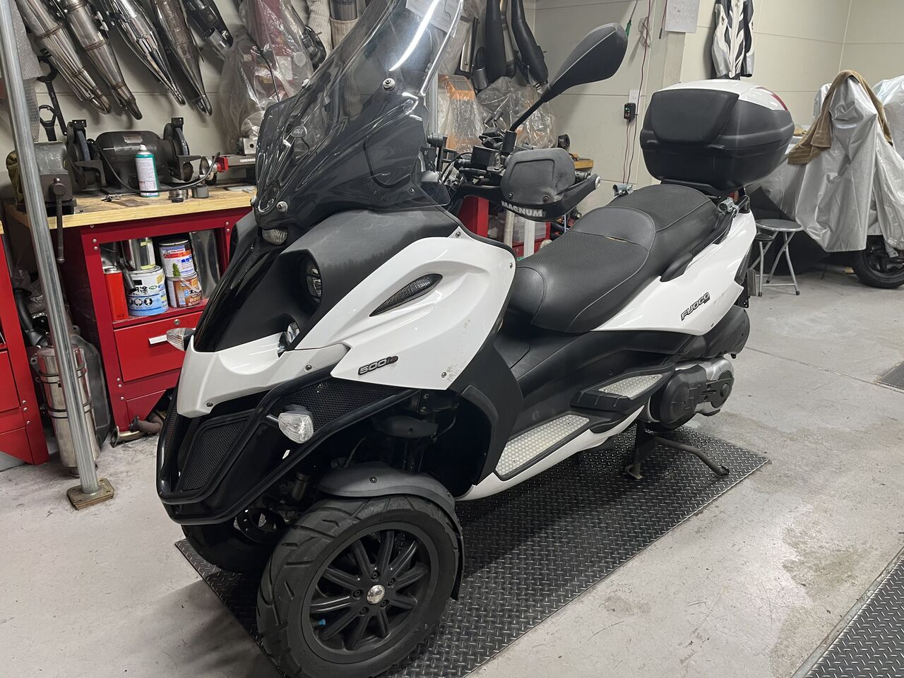 ジレラ フォコ500 車検です！！ : カスタムバイクショップYon-SIGN