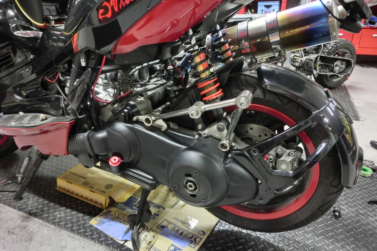 ジレラ ランナー 125VX VXR200RSTエンジン 絶好調！ピアジオ ジレラランナーVXR200 エンジン