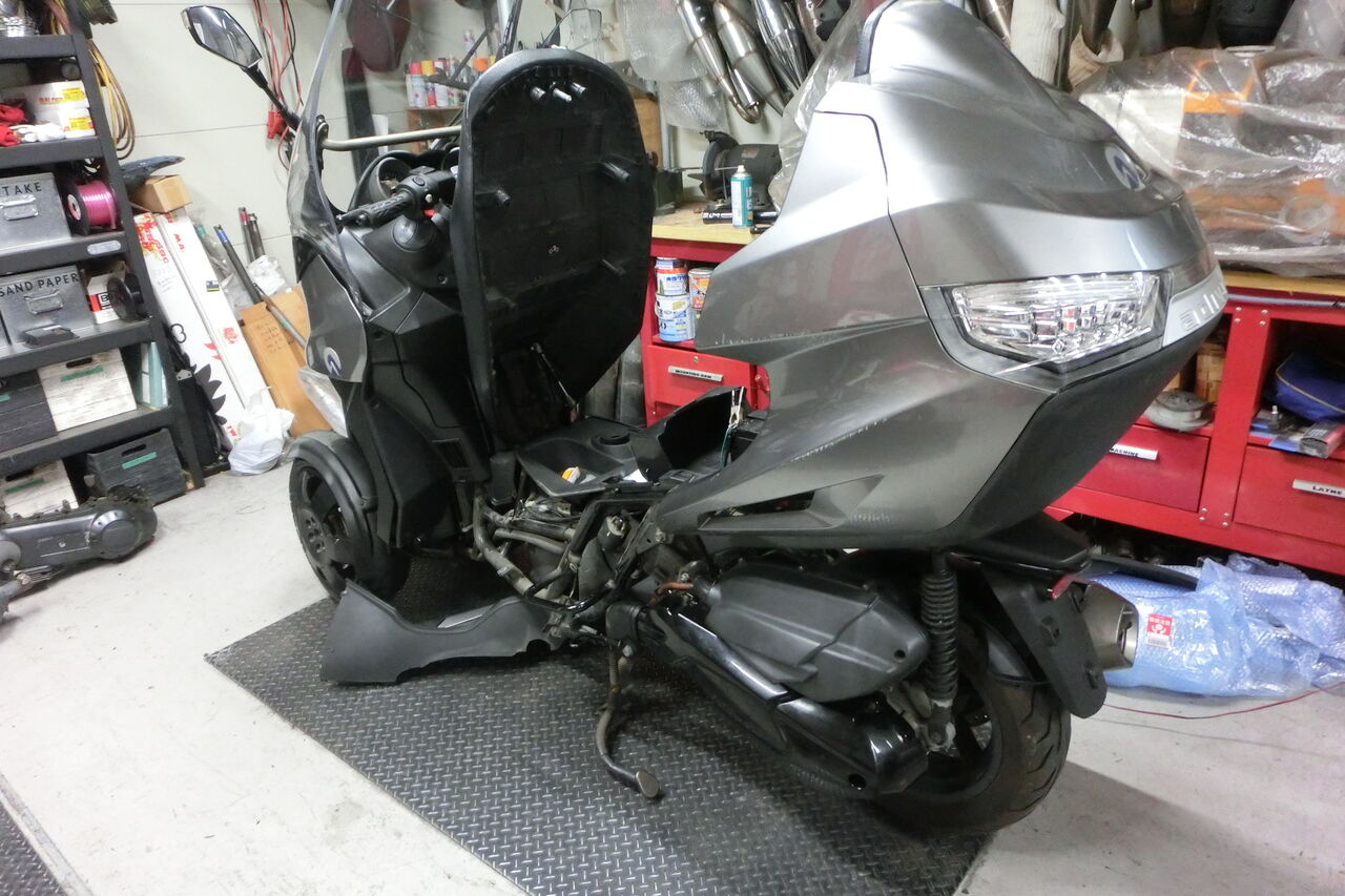 アディバ　AD200　SYMエンジン　実働　要メンテ　屋根ルーフ装備