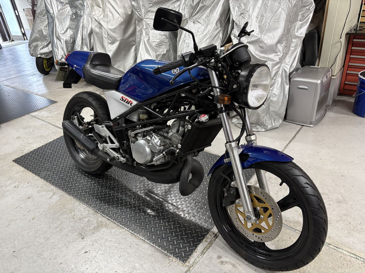 YAMAHA SDR200 エンジン不動修理＆チャンバー交換 : カスタムバイク