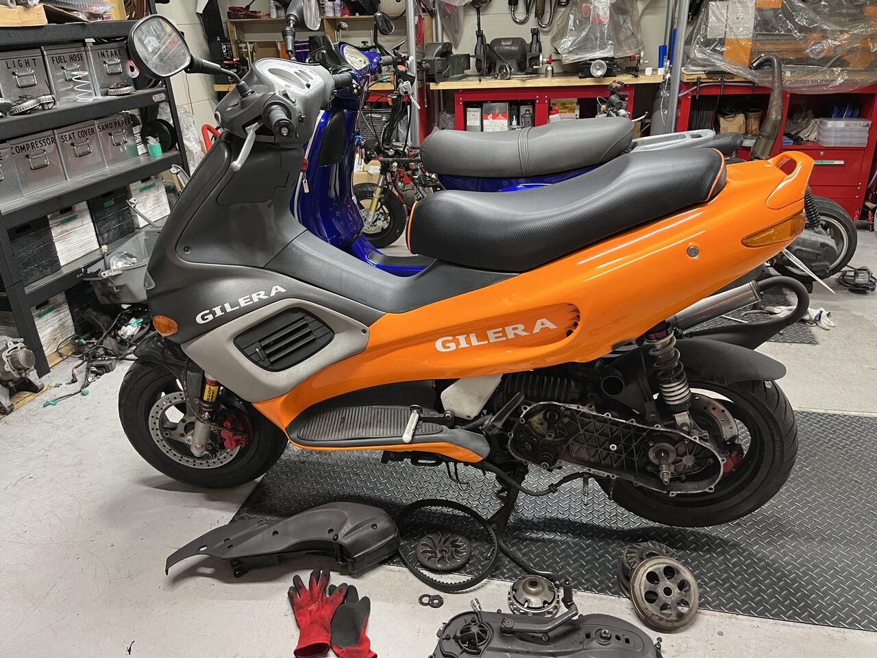 大阪から！！！ジレラ ランナーFXR180 フルチューン&オールペイントの