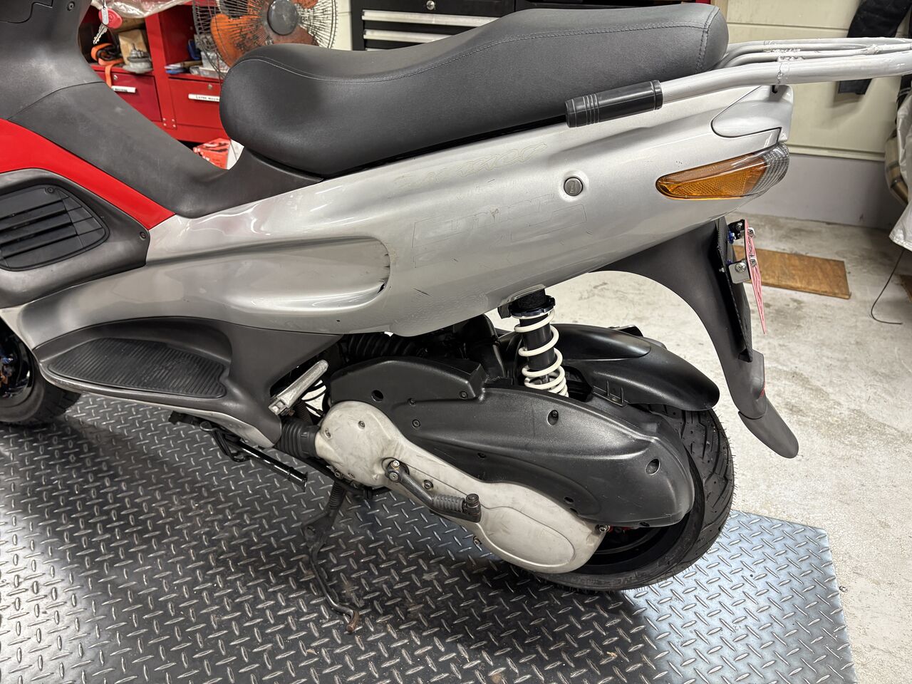 ジレラ ランナーFX125 PM TUNING モンスターフォークの取付