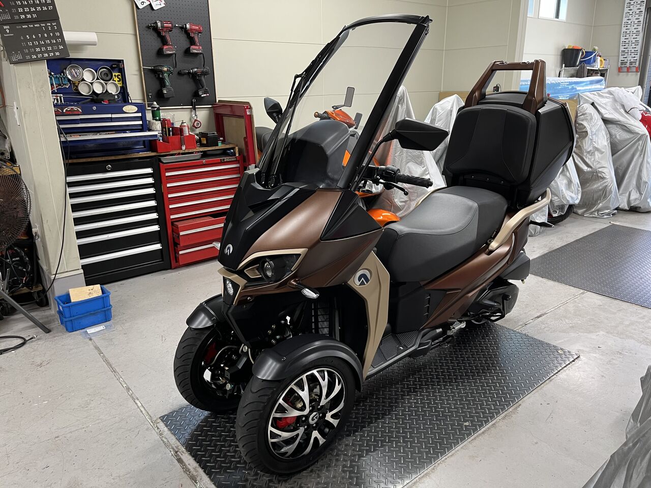 大人カラー！後期型液晶パネル♪】 ADIVA AD1 200 アディバ 屋根付三輪