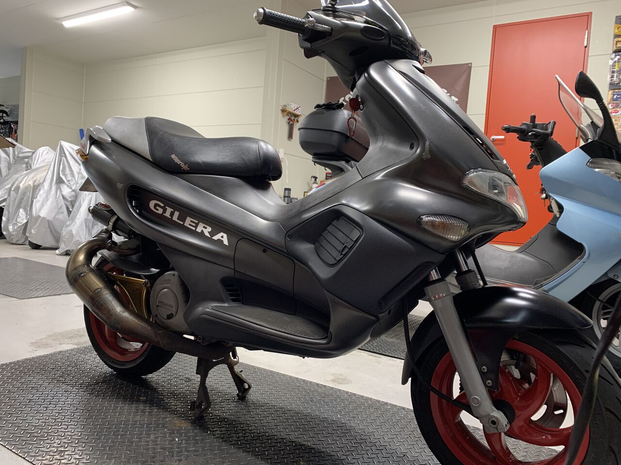ジレラ ランナー FXR180 電動ウォーターポンプ化＆腰下O/H : カスタム