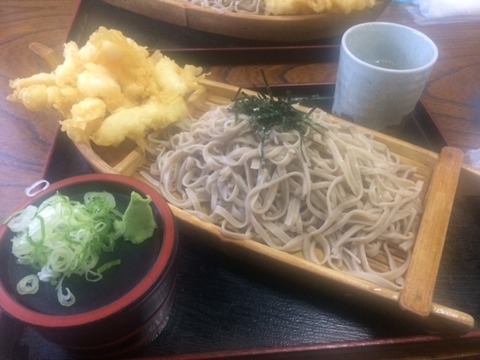 天ざる蕎麦