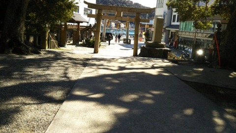 美保神社からの②