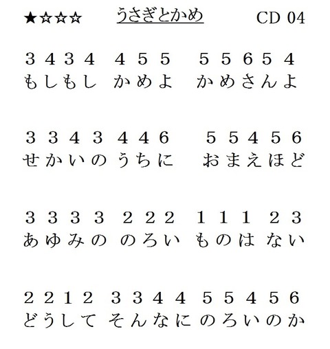 03『うさぎとかめ』(L1)