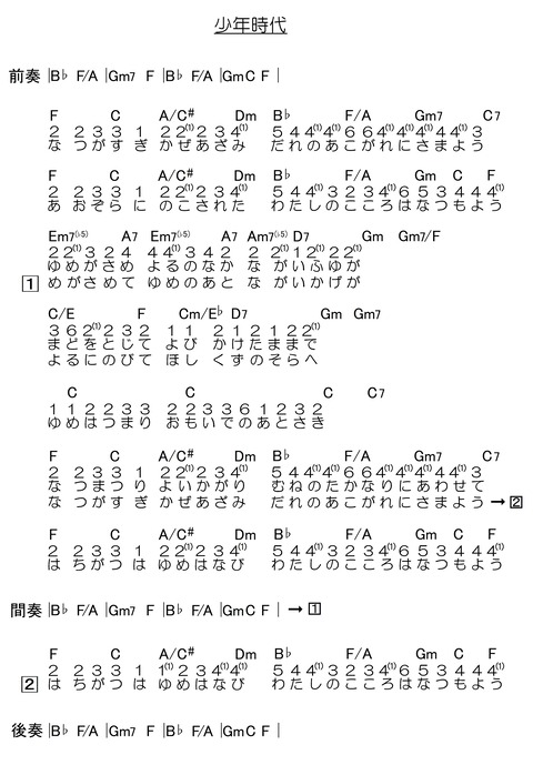 『少年時代』