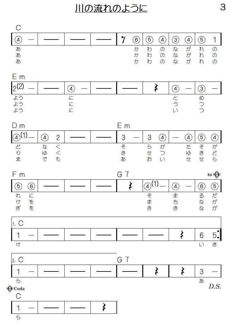 に の 川 よう 流れ の