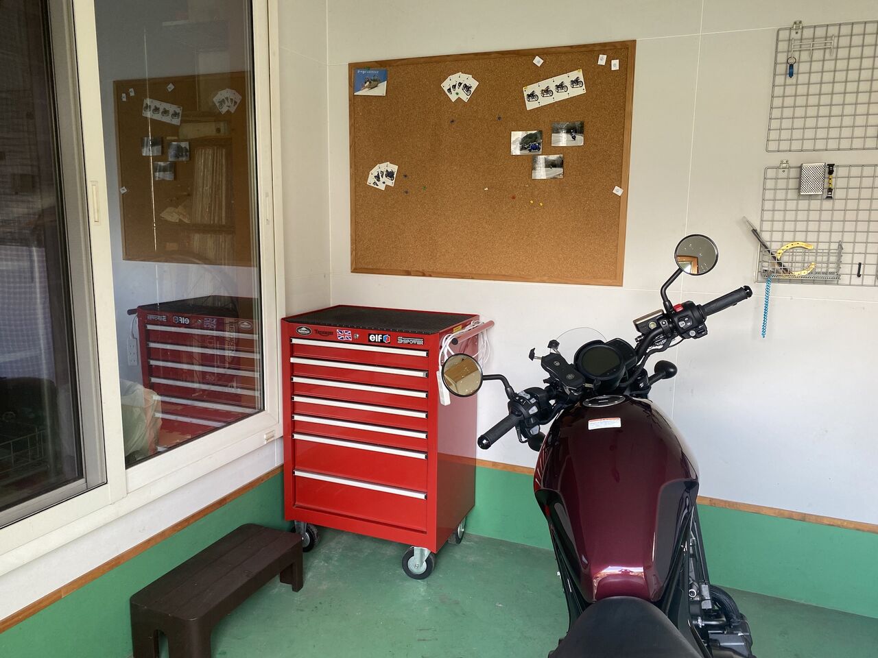 21年gw2日目 ガレージを何とかせねば よんちんの 何処行こうか